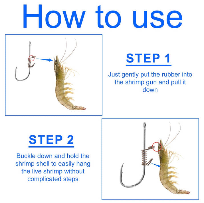 (10) Hook Bands For Live Shrimp™
